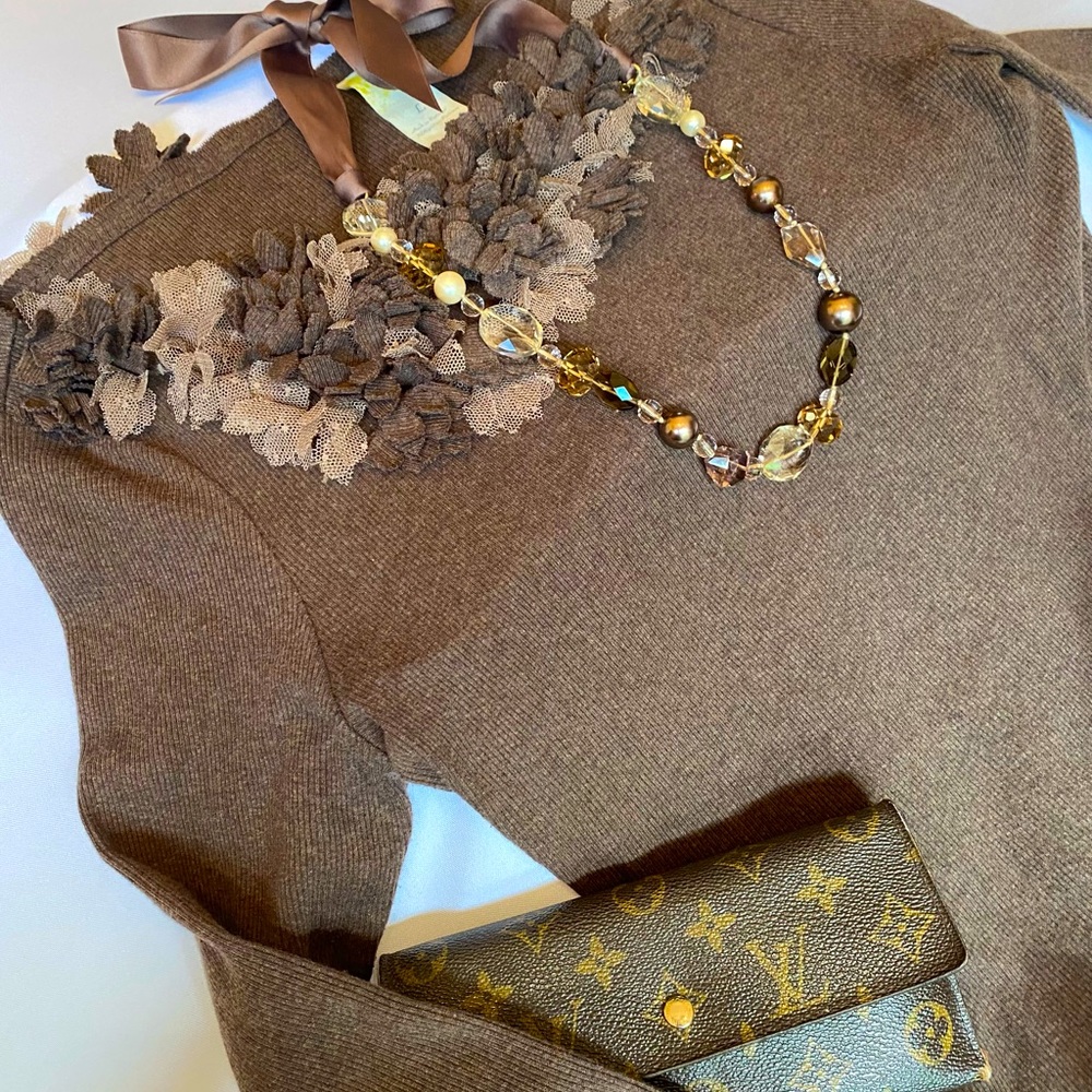 💎HP🎉Anthropologie L/S Ribbed Tee